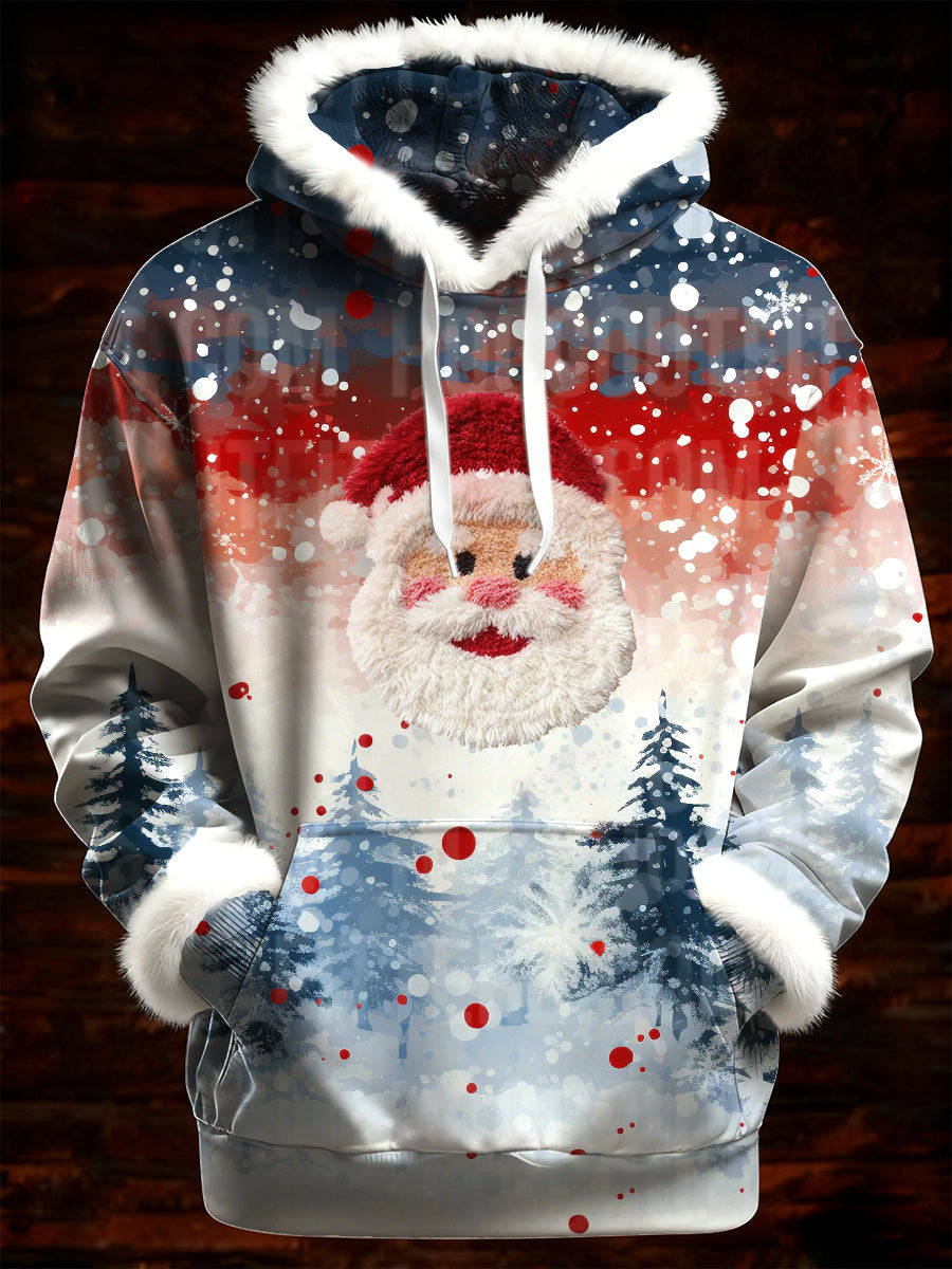 Women's Christmas Long Sleeve Art Print Sweatshirt