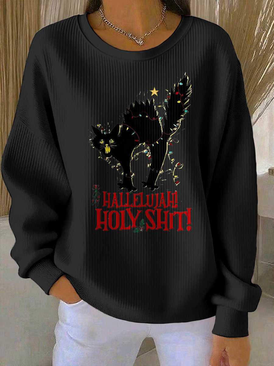 Women's 8647 FDT Funny Tylenol Printed Sweatshirt