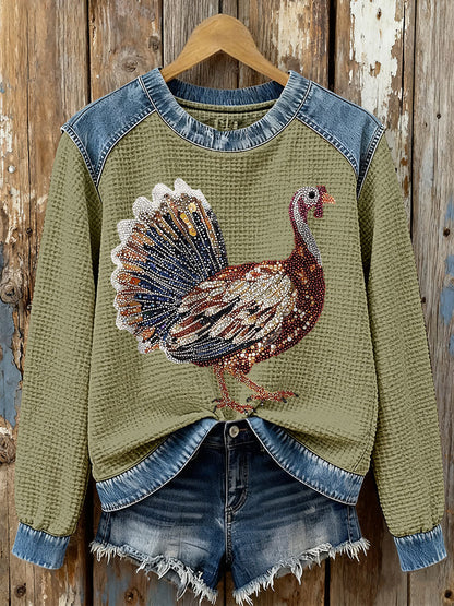 Women's Turkey Waffle Sweatshirts