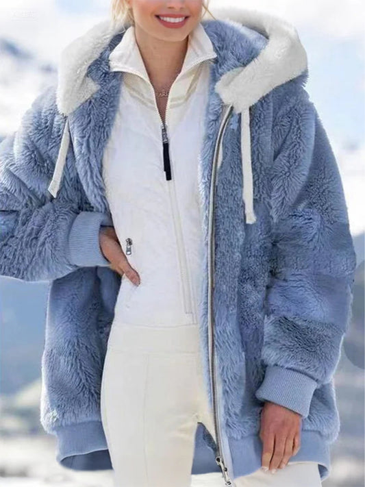 Women's Casual Warm Fleece Hoodie