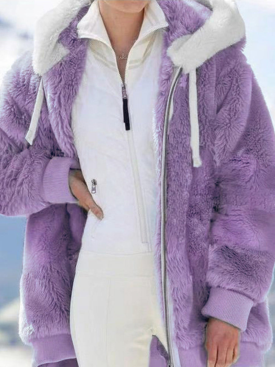 Women's Casual Warm Fleece Hoodie