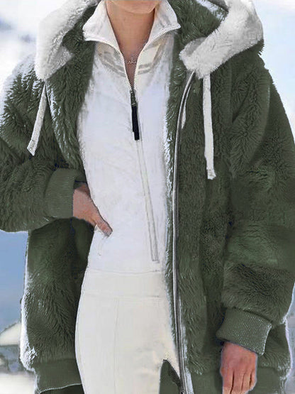 Women's Casual Warm Fleece Hoodie