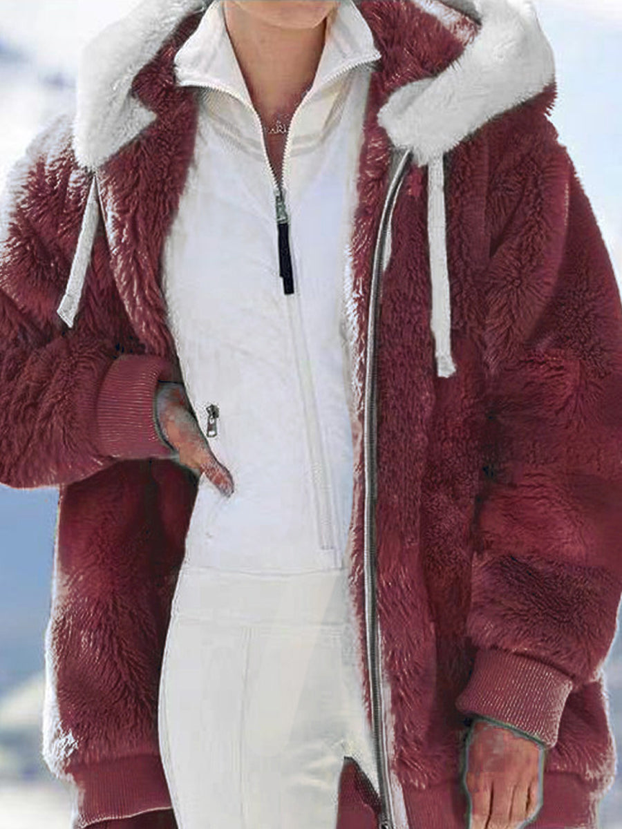 Women's Casual Warm Fleece Hoodie