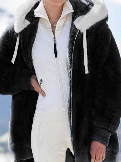 Women's Casual Warm Fleece Hoodie