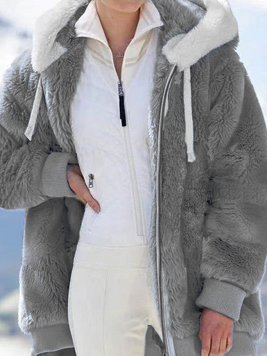 Women's Casual Warm Fleece Hoodie