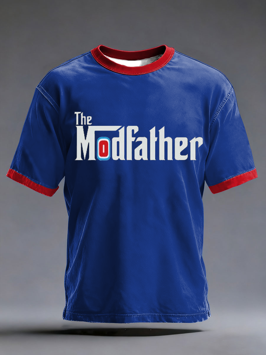 Men’s The Modfather short sleeves t-shirt Blue / S