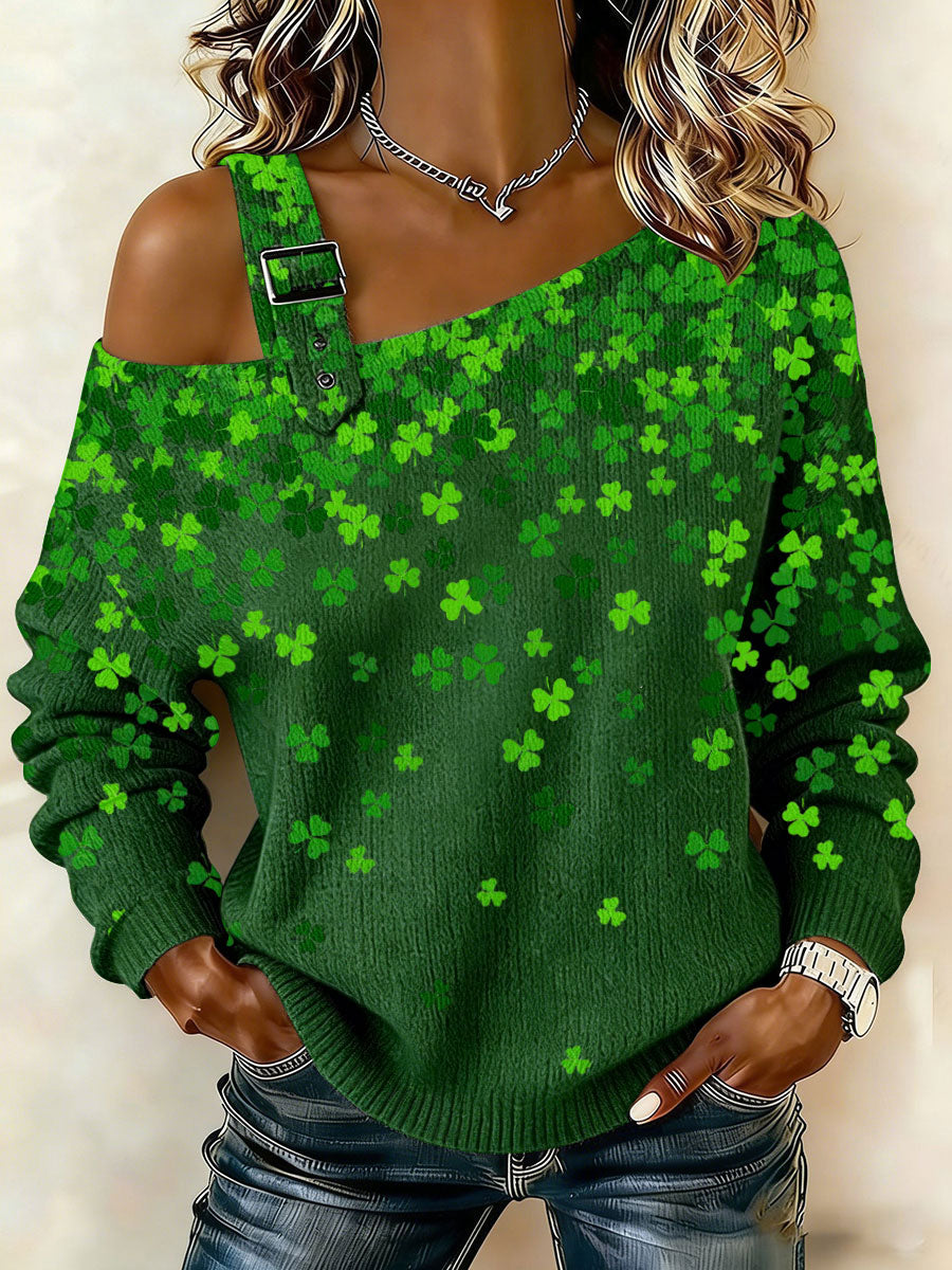 Women’s crew neck sweater Green / S