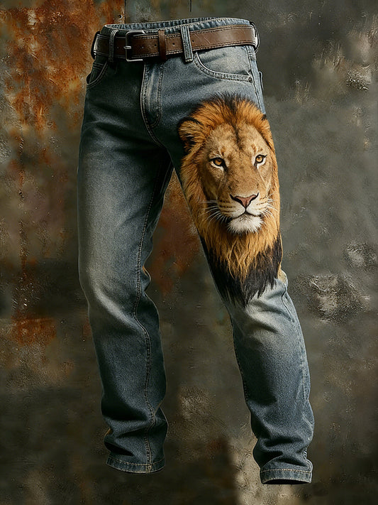Men’s Retro Business Style Casual Work Trousers A / S
