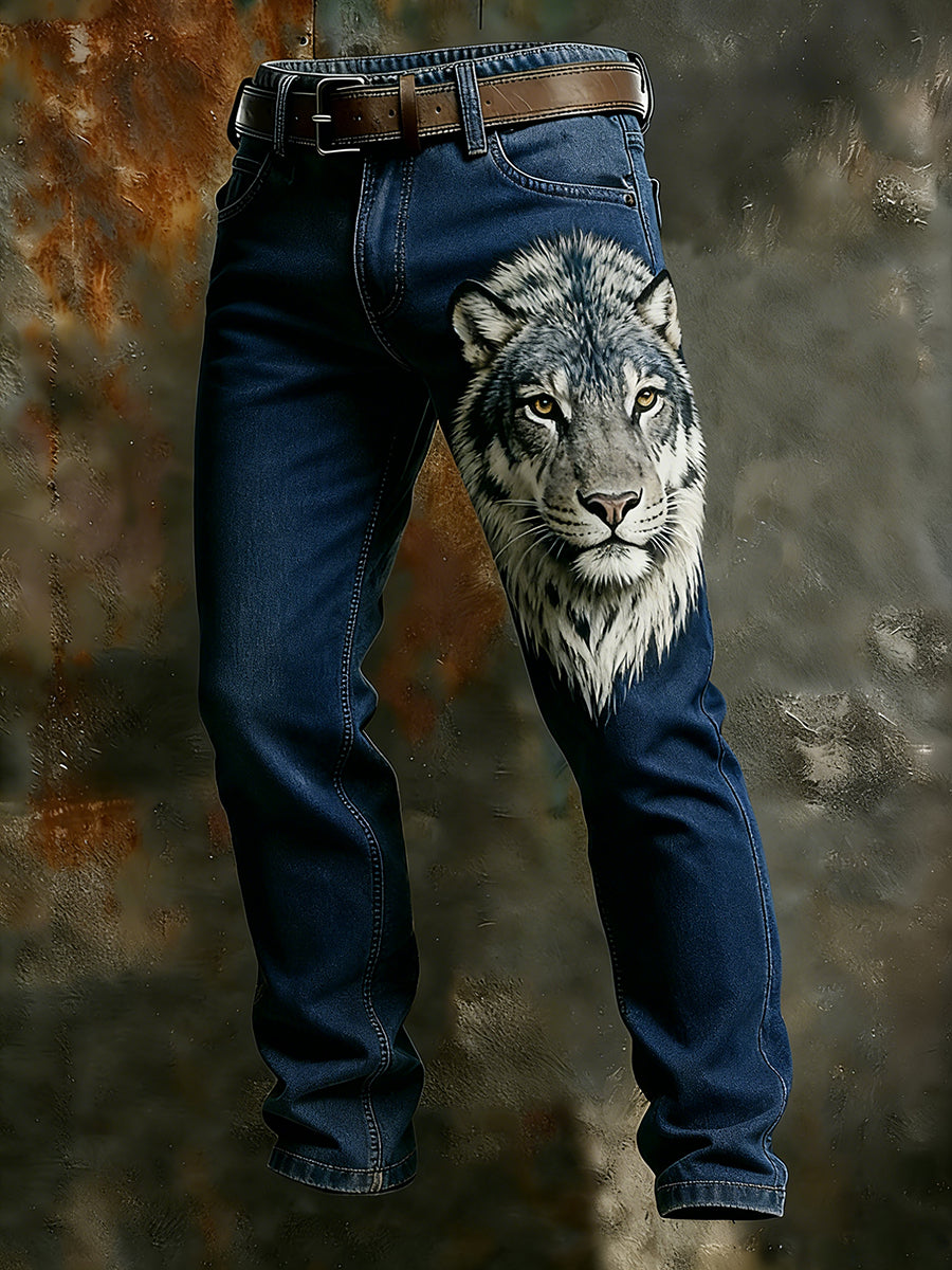 Men’s Retro Business Style Casual Work Trousers A / S