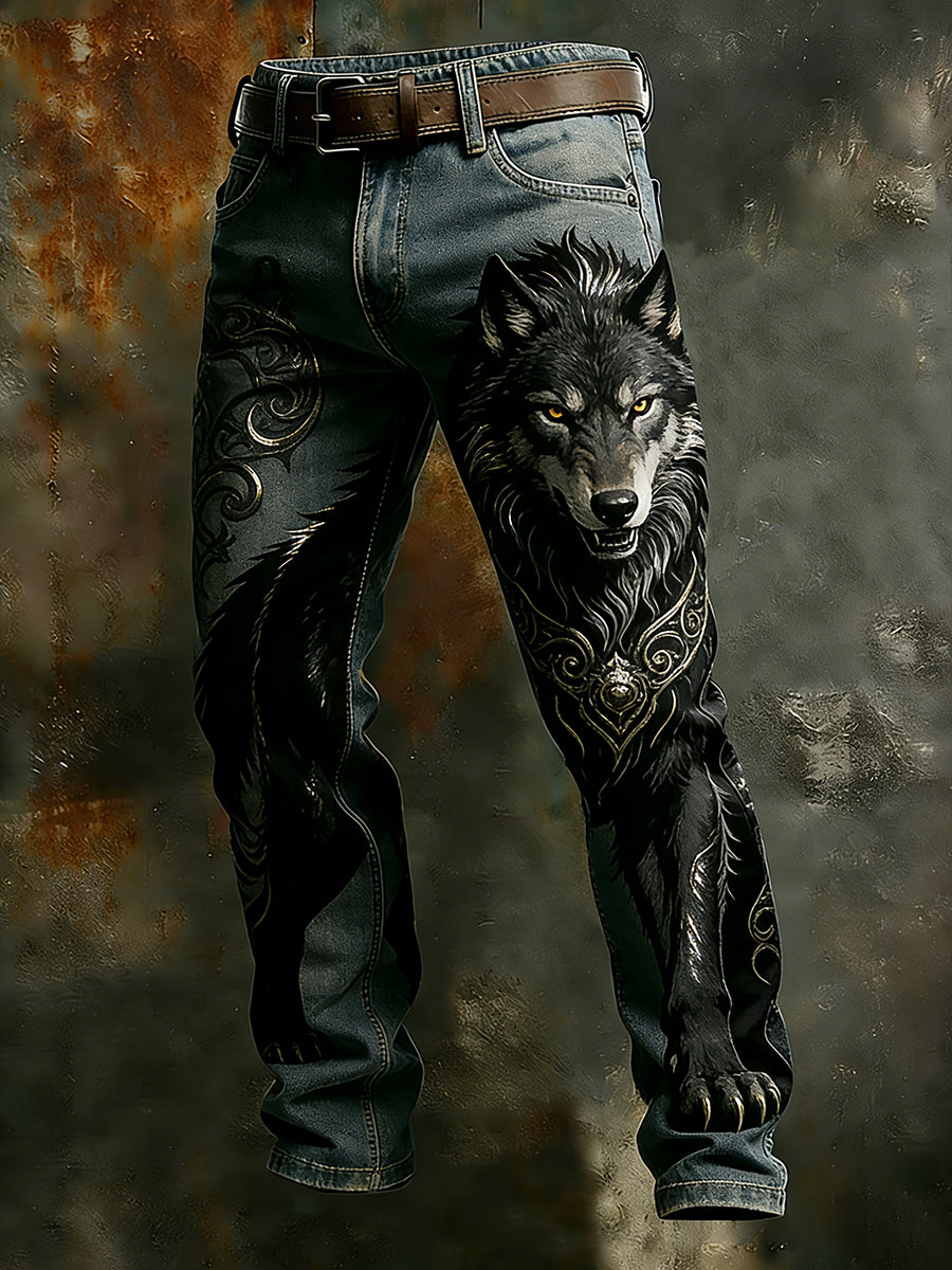 Men’s Retro Business Style Casual Work Trousers A / S