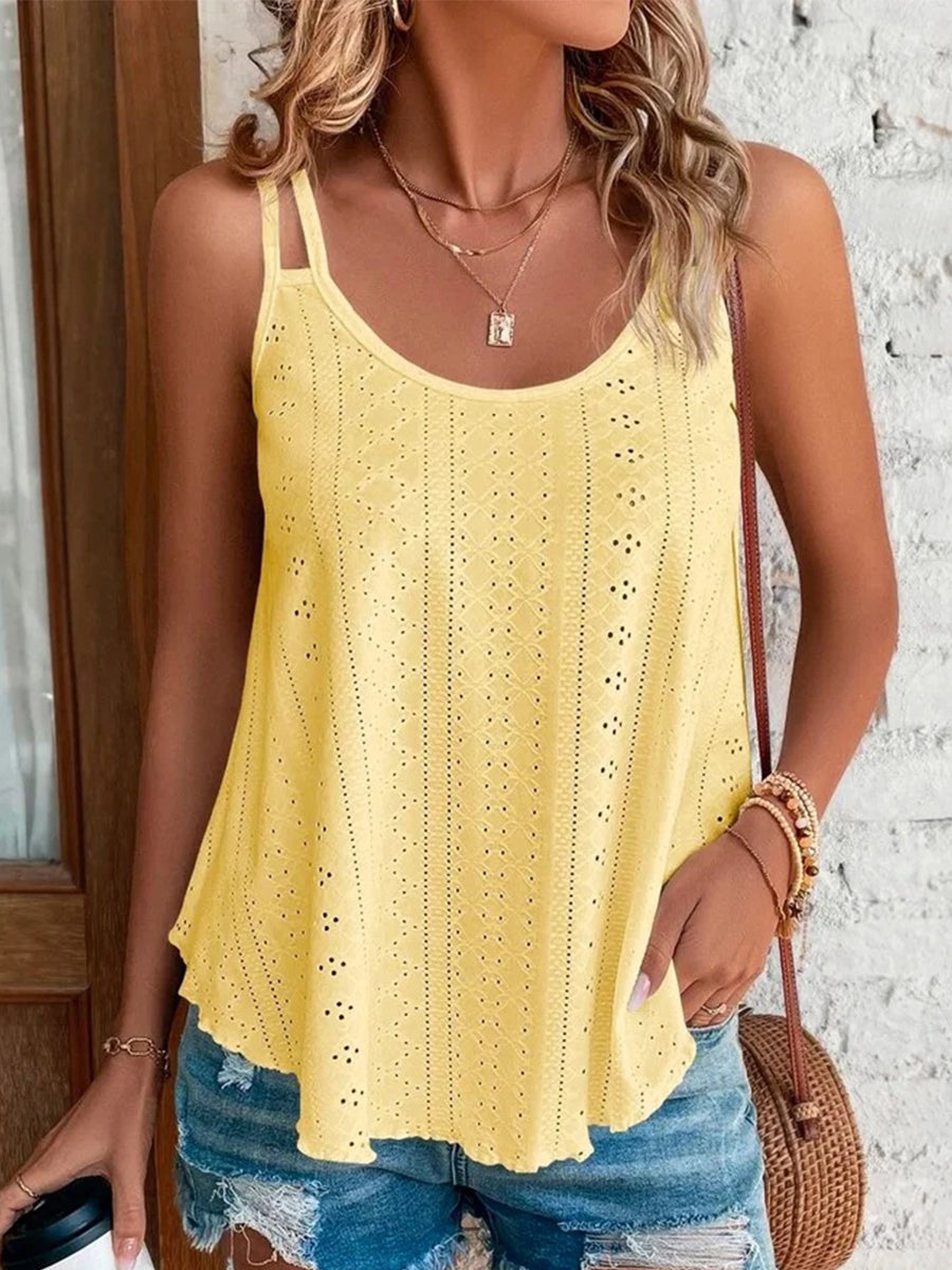 Women's Jacquard Sleeveless Camisole