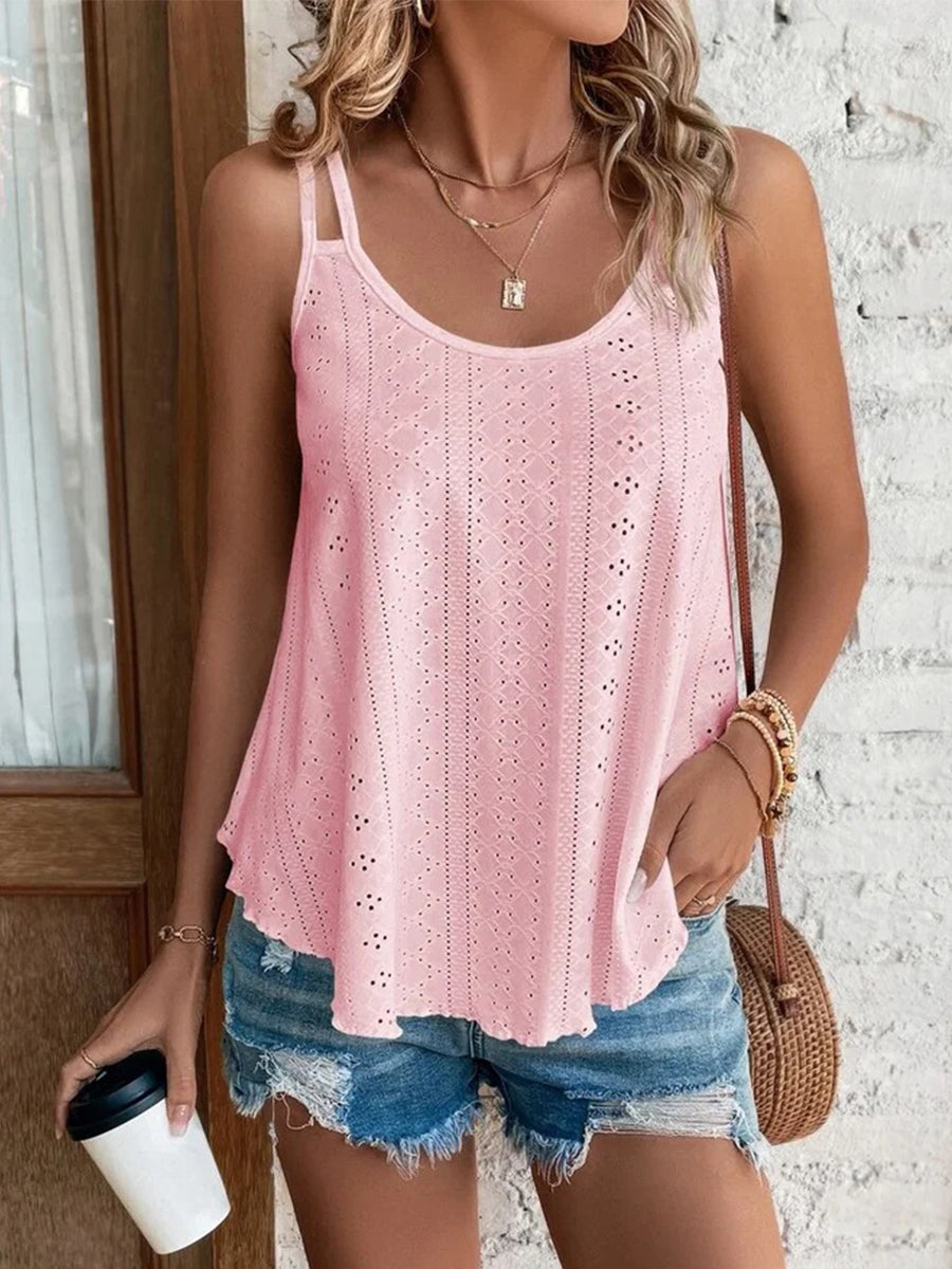 Women's Jacquard Sleeveless Camisole