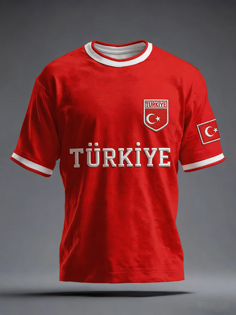 Men's Turkish Football T-Shirt