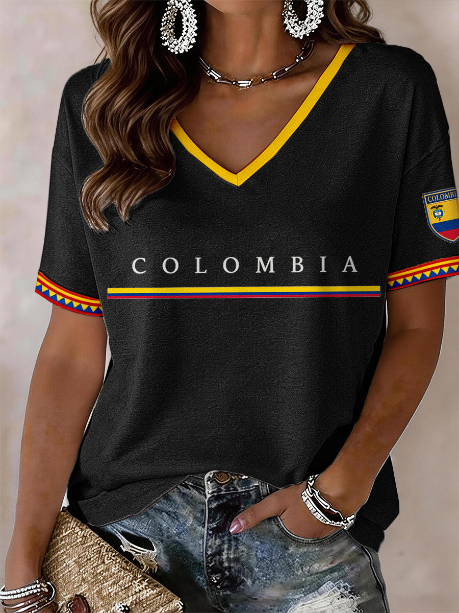Women's Colombia V-Neck T-Shirt