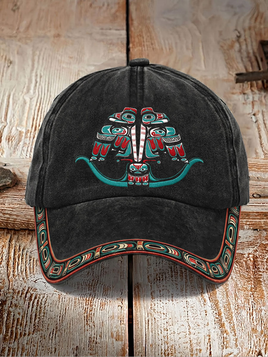 Indigenous totem casual unisex hat