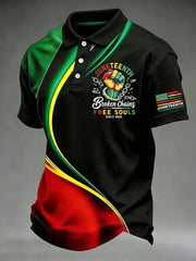Men's Juneteenth 1865 Short Sleeve Top