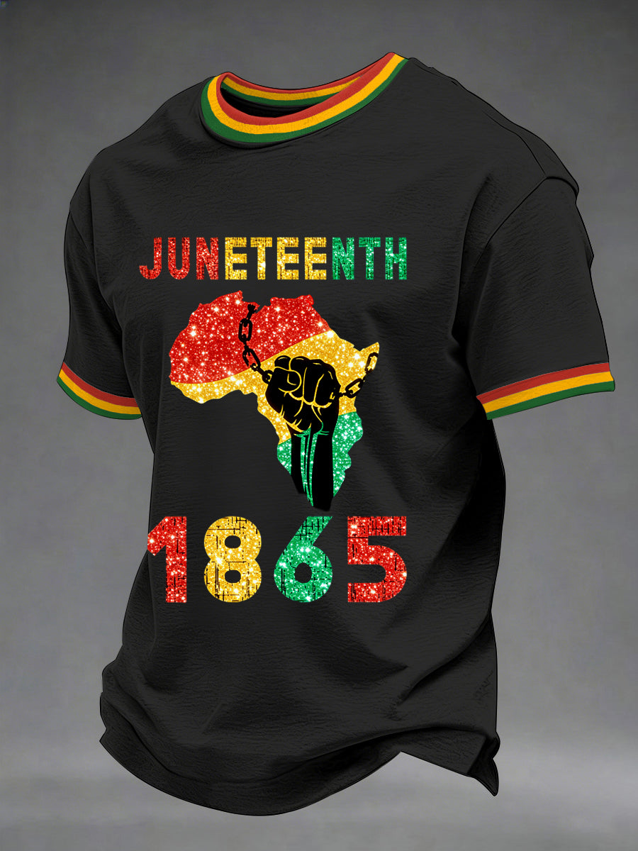 Men's Juneteenth 1865 Print Tee