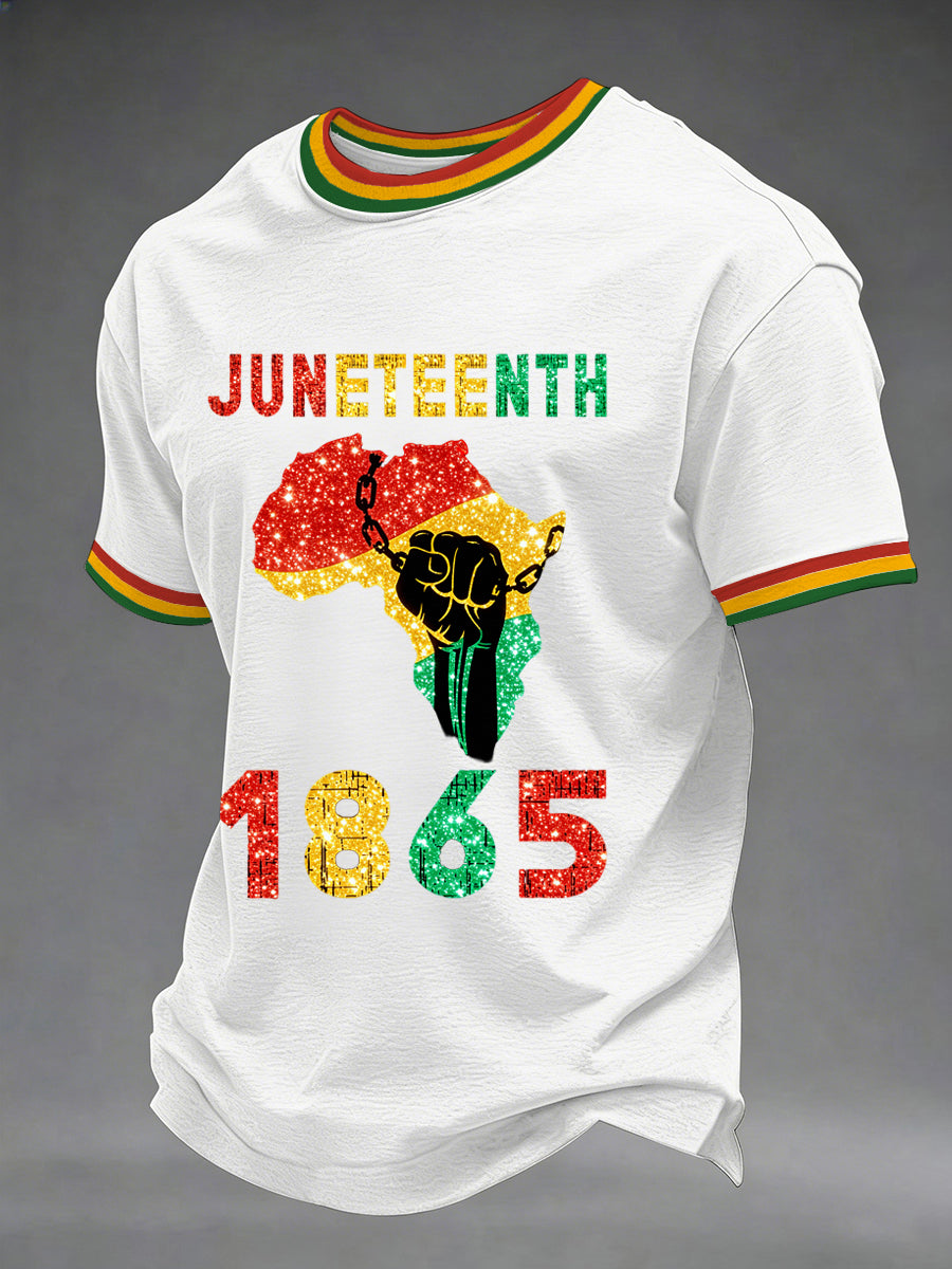 Men's Juneteenth 1865 Print Tee