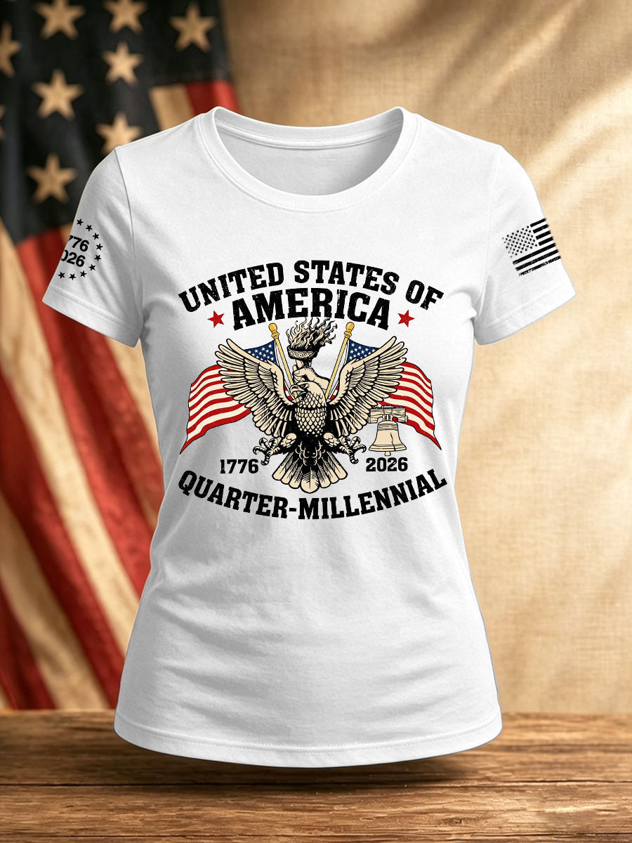 Women's America 1776-2026 T-Shirt