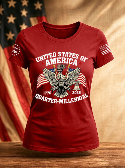 Women's America 1776-2026 T-Shirt