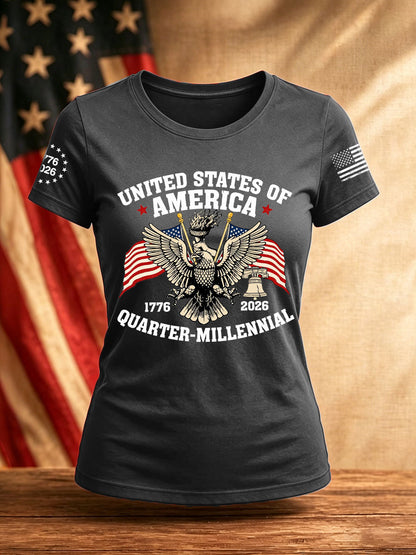 Women's America 1776-2026 T-Shirt