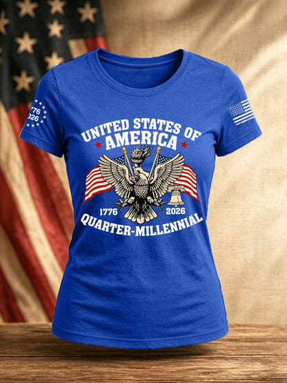 Women's America 1776-2026 T-Shirt