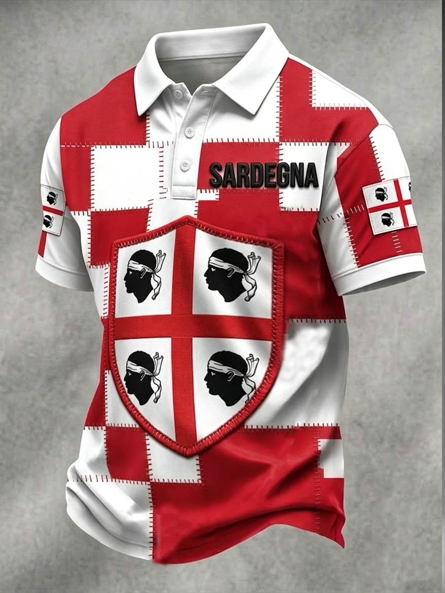 Men's Sardegna I Quattro Mori Shirt
