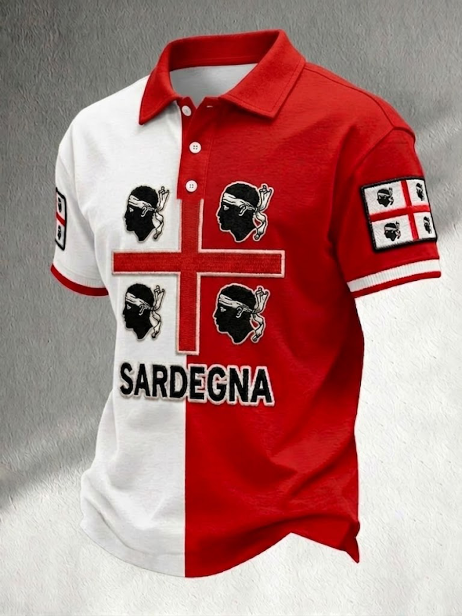 Men's Sardegna I Quattro Mori Shirt