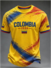 Colombian football casual unisex T-shirt