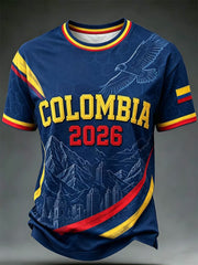 Colombian football casual unisex T-shirt