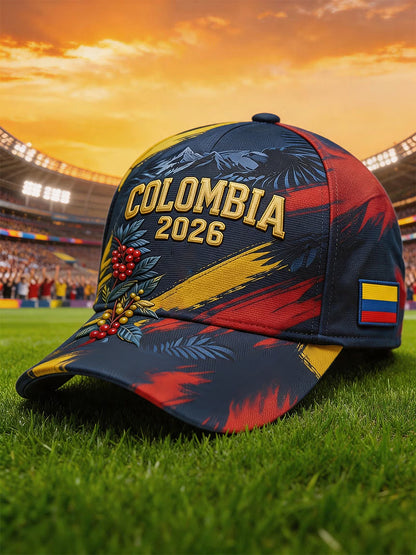 Colombian football unisex casual hat