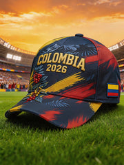 Colombian football unisex casual hat