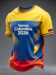 Colombia Football 2026 Casual Unisex T-Shirt