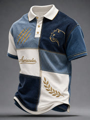 Men's Club Universidad Nacional (Pumas) Artistic Print Polo