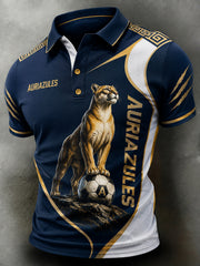 Men's Club Universidad Nacional (Pumas) Artistic Print Polo