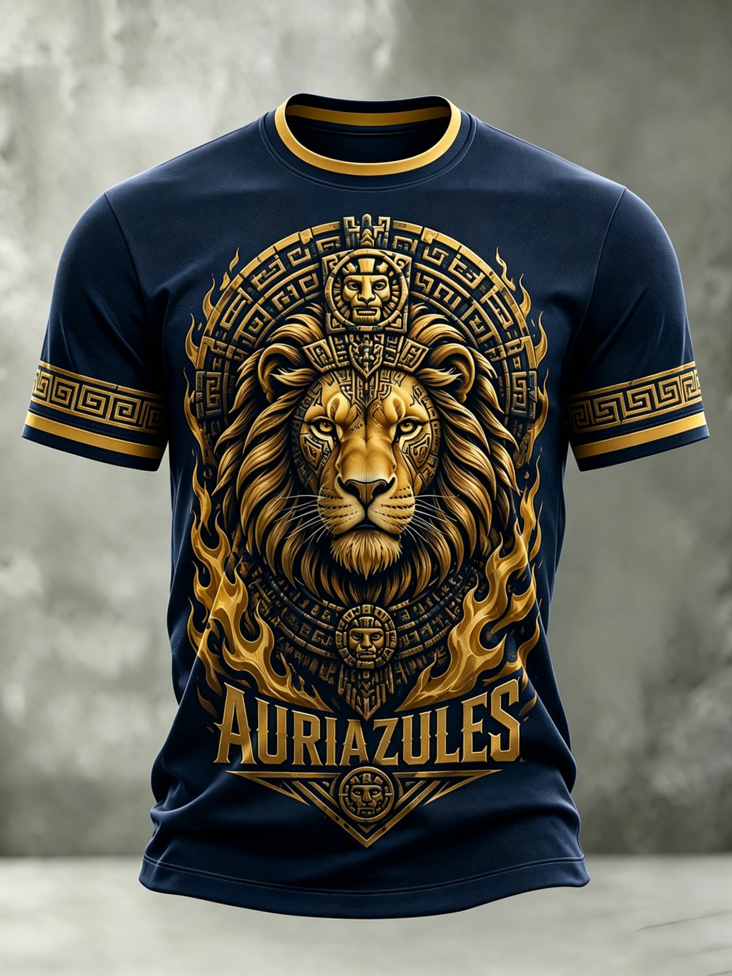 Men's Mexican Pumas Football Club Artistic Print T-Shirt