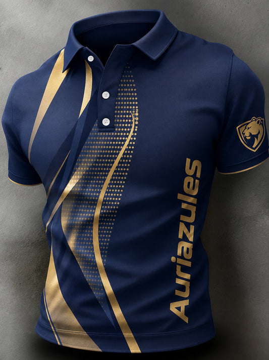 Men's Club Universidad Nacional (Pumas) Fan Art Print Polo Set