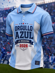 Men's 2026 Campeones Print Casual Shirt