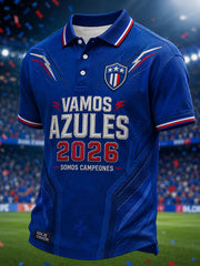 Men's 2026 Campeones Print Casual Shirt