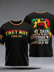 Men's Juneteenth They Not Like Us Since 1865 Print Tee