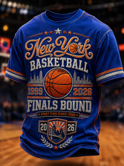 Men's Classic Basketball Fan Graphic T-shirt