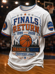 Men's Classic Basketball Fan Graphic T-shirt