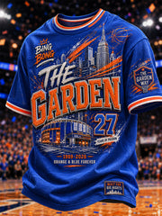 Men's Gift For Basketball Fans Print Casual Tee