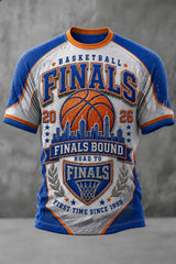 Men's New York Basketball Printed T-shirt