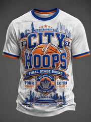 Men's New York Basketball Printed T-shirt
