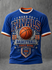 Men's New York Basketball Printed T-shirt