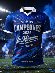 Men's 2026 Campeones Print Casual Shirt