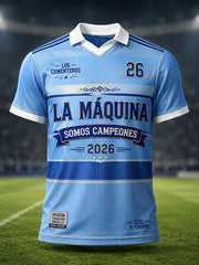 Men's 2026 Campeones Print Casual Shirt