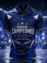Men's 2026 Campeones Print Casual Shirt