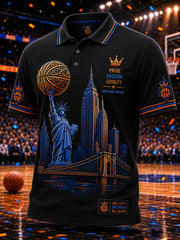 Men's Classic Basketball Fan Graphic Short Sleeve Top